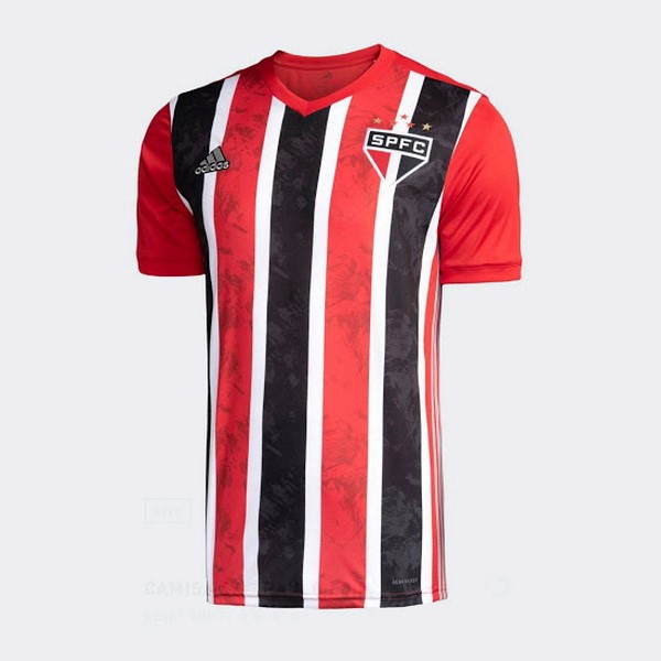 Tailandia Camiseta São Paulo Segunda Equipación 2020-2021 Rojo